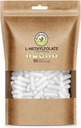 DSO L Methylfolate 12.5mg (5 MTHF täydennysosa) - 90 Vegaanikapselit (12.5 mg) - Aktiivinen L Methyl Folate täydennysosa Homokysteiini Control - Foolihappo vitamiini - Eco-Ystävällinen pakkaus