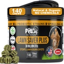 Pet Chef Lawn Saver, Soft Chew, Vegan Bacon! Canine Urine Yard Burn Stopper. Dog PH Urine Neutralizer. Bygger Yards, skyddar växtskador och hjälper till att växa tillbaka Yards. Förhindrar Yard Pee Damage