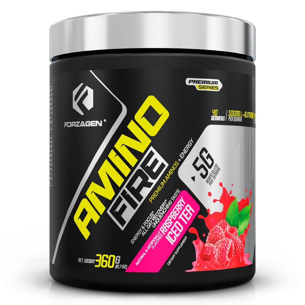 Forzagen Amino palo ... Essential Amino Energy Powder for Pre-Workout... BCAA Energy Boost & Muscle Recovery Drink Mix, Parantaa keskittyä ja keskittyä, ravintolisä ...