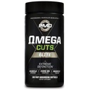 PMD Sports Omega Cuts Elite - Fat Loss-Muscle Defining Formula - Omega rasvahapot, MCT ja CLA lihasten määrittely ja huolto - Keto Friendly naisten ja miesten - Stimulant Free (180 Softgels)