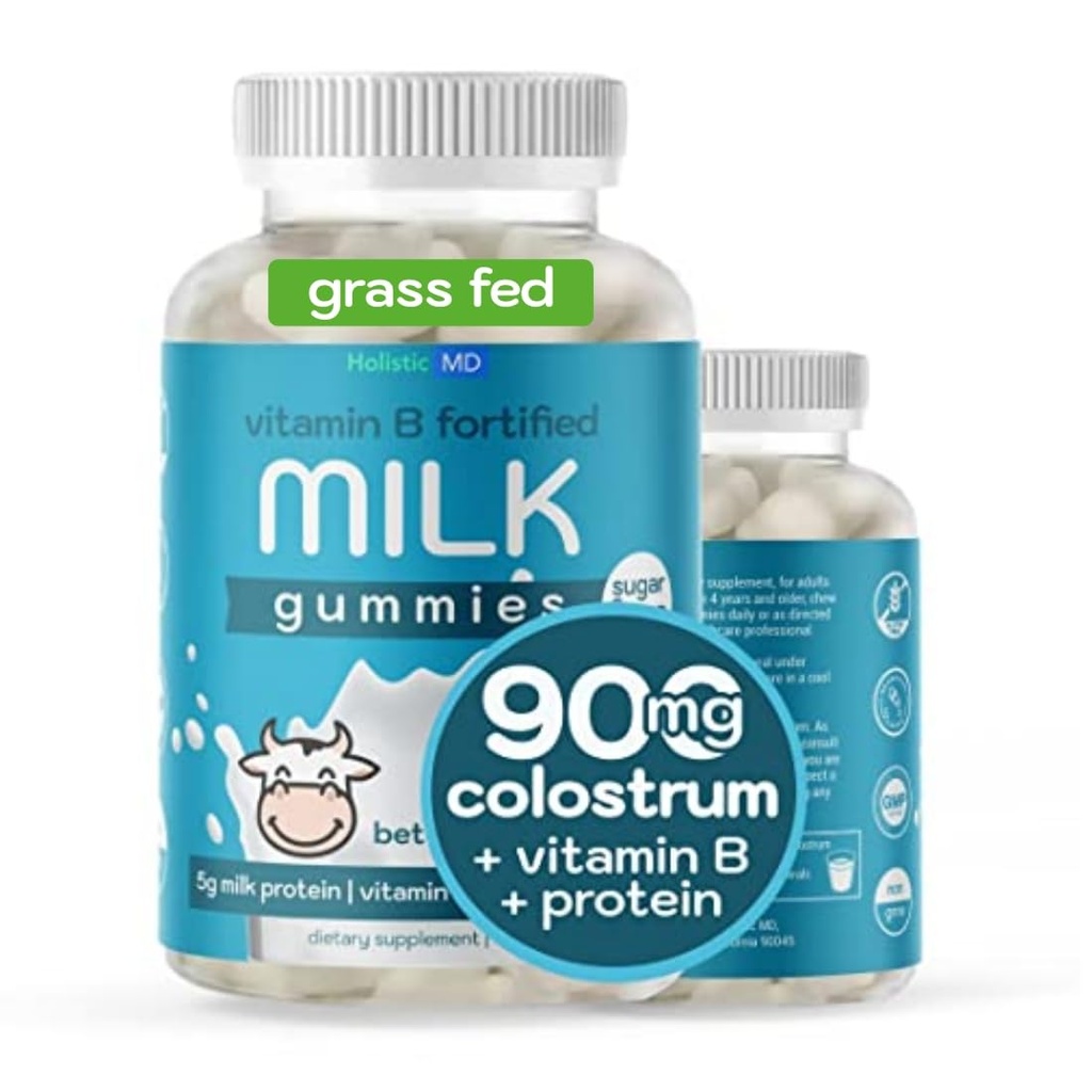 Colostrum Gummies lapsille Aikuiset Iäkkäät ... Colostrum Milk Protein Gummies B-vitamiini Complex...