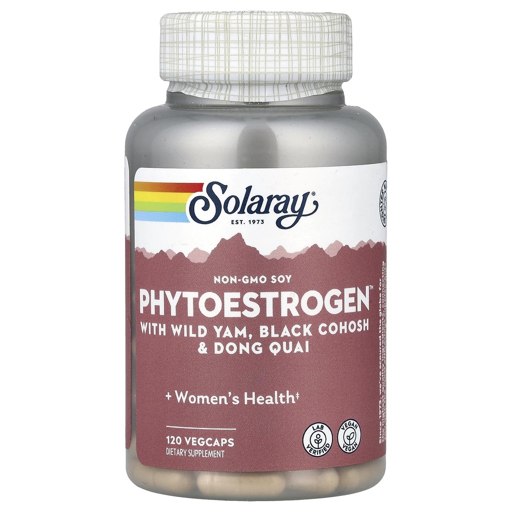 Solaray Phytoestrogeen Supplement, 120