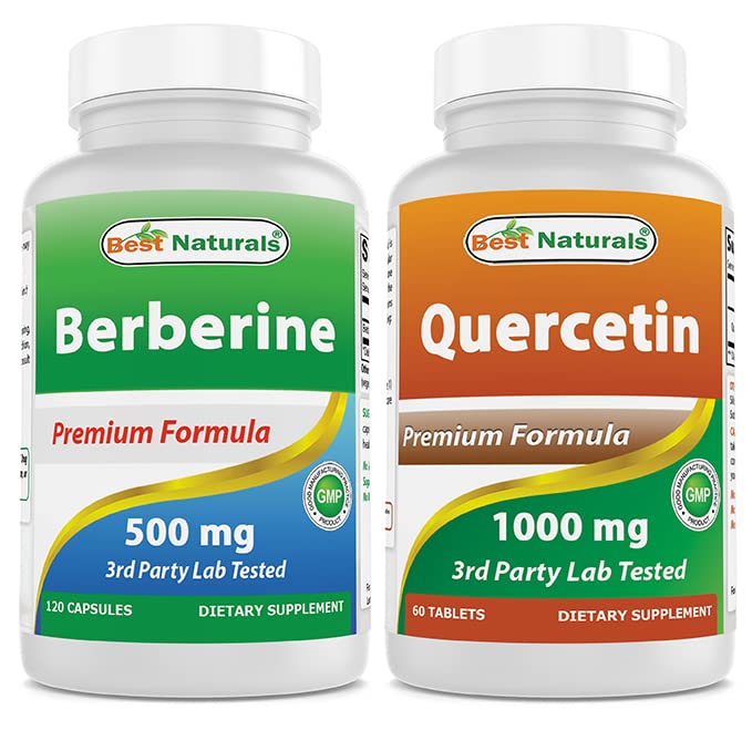 Best Naturals Berberiini 500m & Quercetin 1000 mg