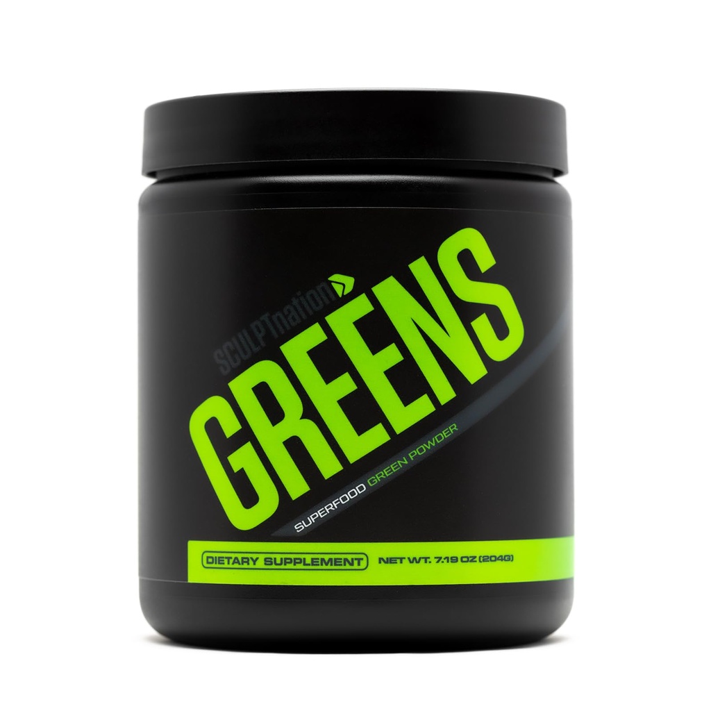 Veistos Nation by V Shred Greens - Premium Greens Powder & Superfood Blend with Collagen to Skin, Digestion, and Energy - 30 päivän toimitus