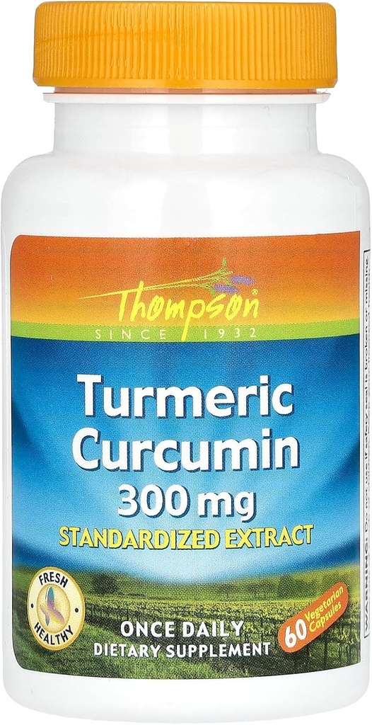 Kurkumauute 300 mg Thompson 60 Caps