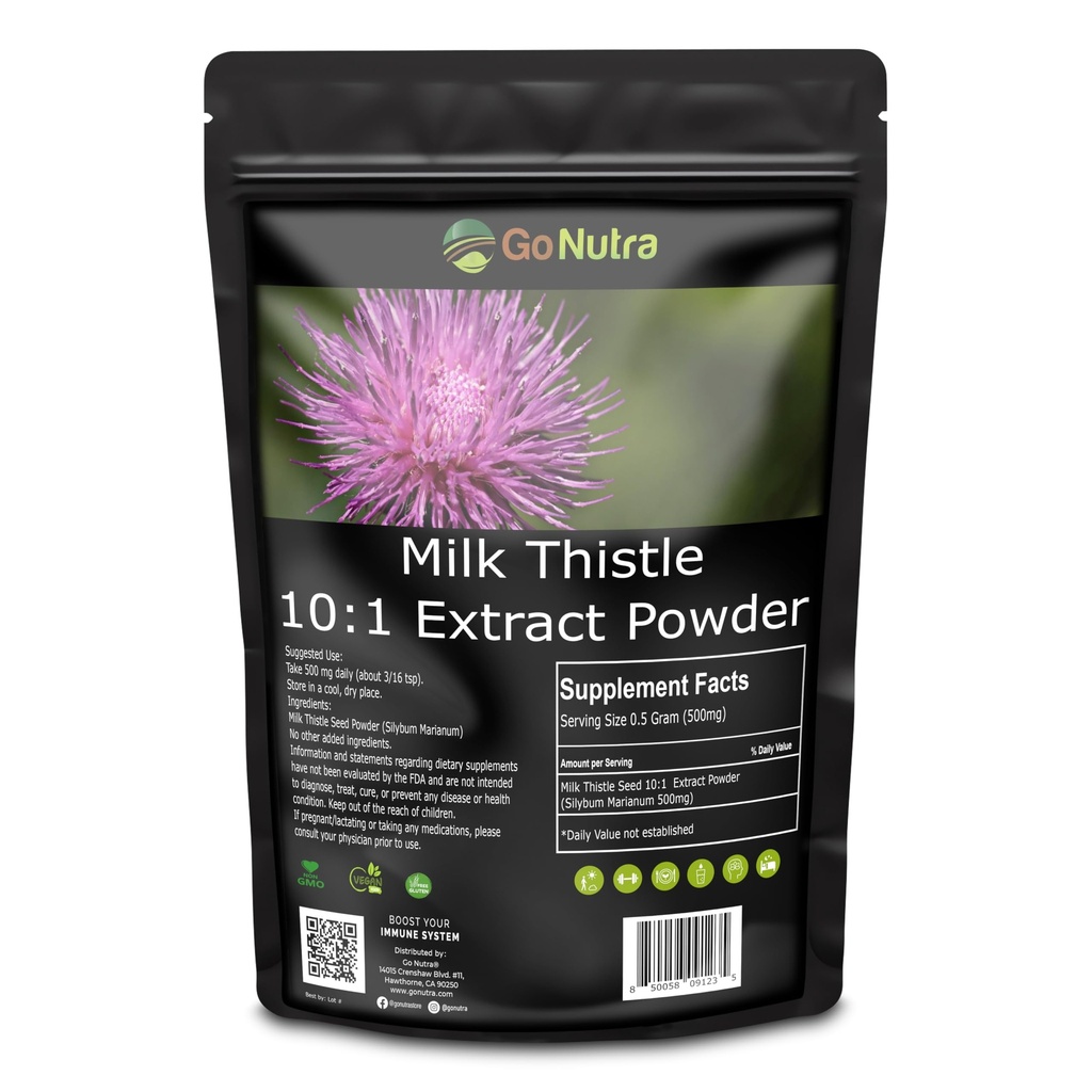 Milk Thistle Powder 1 Lb. 