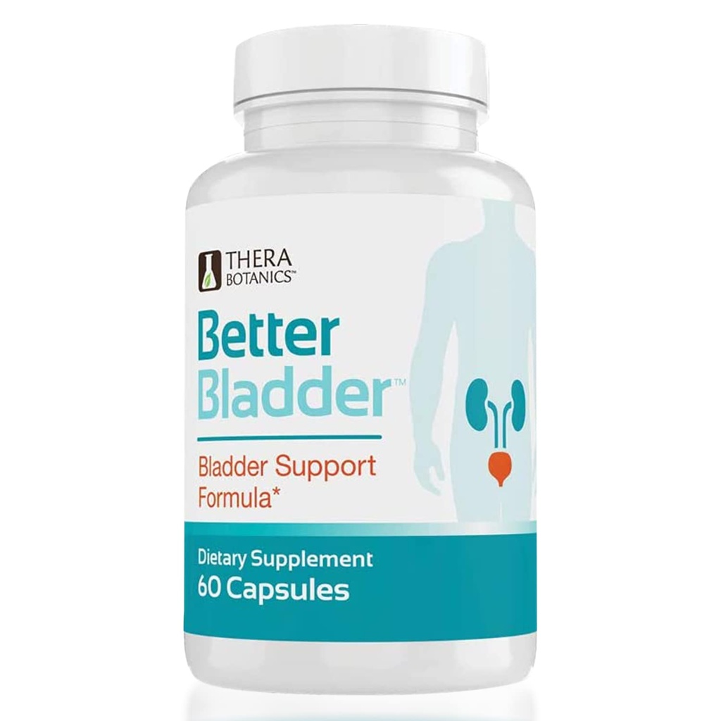 Parempi rakko Control Supplement naisten ja miesten rakkotuki täydentää auttaa vähentämään virtsavuotoja, taajuus & hätä - 60 Count (1 pullo)