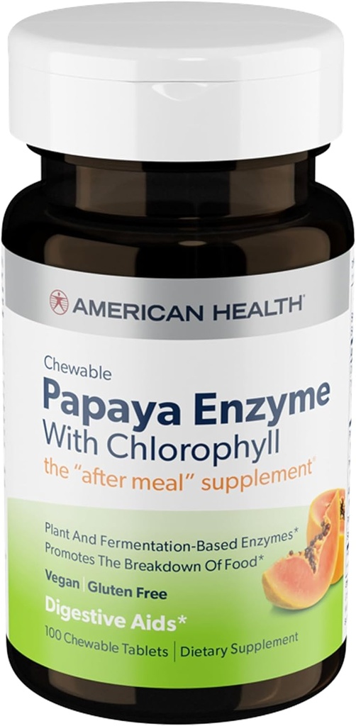 Papaya Enzyme w/klorofylli purutabletit^