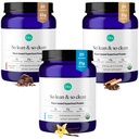 Ora Organic Protein Powder Vanilla, Chocolate & Vanilla Chai Bundle: 21g Plant Based, Vanilla, Vanilla Chai, 20 portioner + 22g Plant Based, Chocolate, 20 portioner