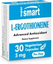 Supersmart L-Ergotioneine Supplement 5mg per päivä (Advanced Antioxidantti)