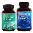 BioEmblem-vitamiini D3 K2 Omega-3 Kalaöljy 2000mg