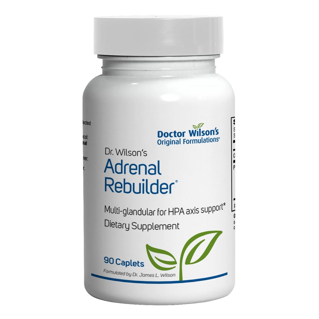 Dr. Wilsonin Adrenal Rebuilder 90 kapsakset monikulmainen lukien Adrenal Cortex Adrenal ja HPA Axis tuki