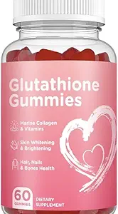 Glutationi Ihonhoito - ihon kirkastuminen - Gummies Collagen - anti-aging L-glutatione - Marine Collagen & Vitamiinit