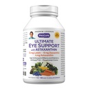 ANDREW LESSMAN Ultimate Eye Support with Astaksantiini 180 Softgels - 12 mg Lutein, 6 mg Zeaksantiini, 4 mg Astaksantiini, Mustikka. Avainravinteet silmien terveyden tueksi, terveen vision edistäminen. Ei lisäaineita
