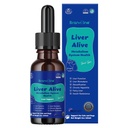 Lever Alive Metabolism System Hälsa för hundar och katter - Funktion, Fatty, Detox, Kronisk Hepatit med SILIPHOS®, TUDCA, Samma Vegan Bacon Flavor (60ml)