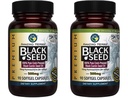 Amazing Yrtit Premium Musta siemen öljy kapselit - Gluteeniton, Ei GMO, Cold Pressed Nigella Sativa Aids in Dgestive Health, Immuno tuki, aivojen toiminta - 90 Count, 500mg (paketti 2)
