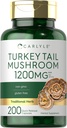 Carlyle Turkey Tail Sienikapselit ... 1200 mg... 200 Count...