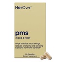 hänen oma PMS, tukee PMS-oireita, edistää positiivinen mieliala, luonnollinen hormoni tasapaino, auttaa lievittää Cramping, kuumat välähdykset Menopause Relief, Gluteeniton ja soijaton, Vegaani, 30 kapselia, 30 tarjoilua