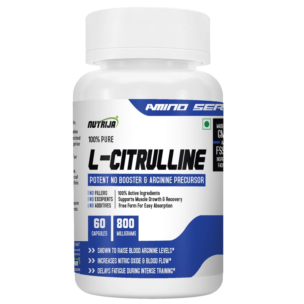 L-CITRULLINE 800Mg-Pack av 60 kapslar