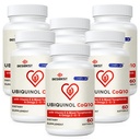 Ubiquinol CoQ10-600mg-Softgel, Active Coq10 Ubiquinol Supplement with Vitamiine E & Omega 3, 6, 9, High Absorption-Coenzyme-Q10, Tehokas antioksidantti energiantuotantoon, testattu, 360 Count
