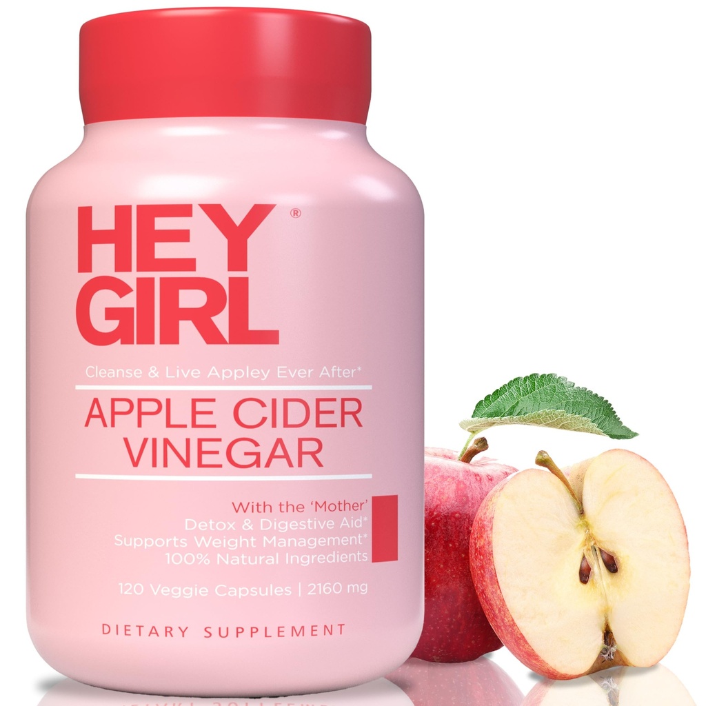 Apple Siideri Viinietikka Kapselit äiti - 2160mg Apple Siideri Viinietikka Pillerit Cayenne Pepper - 120 Vegan ACV kapselit Äiti for Detox Cleanse, Keto, Digestion & turvotus