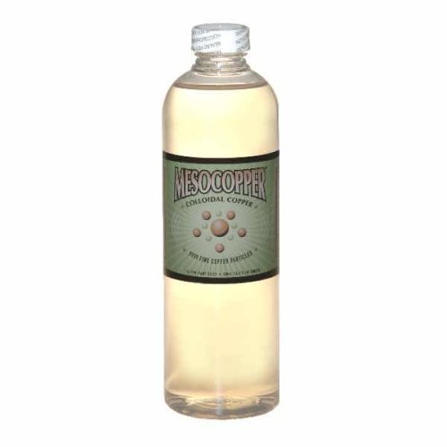 MesoCopper ® 10 ppm Kolloidinen kupari 500 ml/16,9 Oz