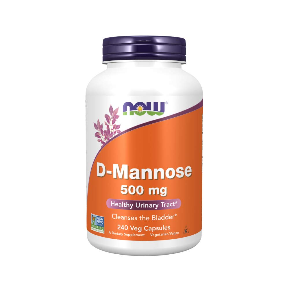 Nyt Foods D-mannose 500 mg 240 Veg kapselit