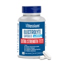 Vitassium Extra Strength Electrolyte Capsules, 750mg av natrium för hantering av POTS och höga natriumdieter, osmakade, 100 saltpiller (storlek 00)