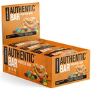 Jacked Factory Authentic Bar Peanut Butter Candy Protein Bars - Maukasta Ateriankorvike Energy Bars w/ 16g Whey Protein Isolate, Natural Sugars from Pure Honey, Terve Fat - 12 Pack