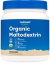 Nutricost Organic Maltodextrin Powder 1lb - Gluteeniton, ei-GMO
