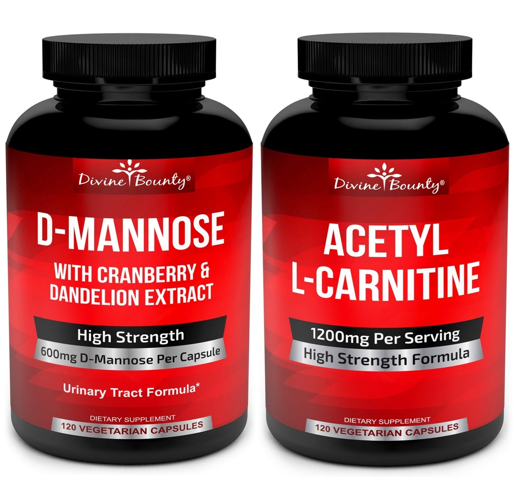 D- Mannose & Acetyl L- Carnitine Bundle