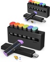 Viikoittain pilleri Organizer 2 Kertaa päivässä - Am Pm pillerilaatikko 7 Päivä, Suuri Kahdesti lääke pilleri Case päivittäin lääkkeitä, Vitamiinit, kala öljyt, Lisäravinteet Kannettava viikko pilleri säiliö.