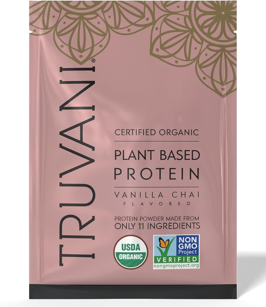 Truvani Vegan Pea Protein Powder 
