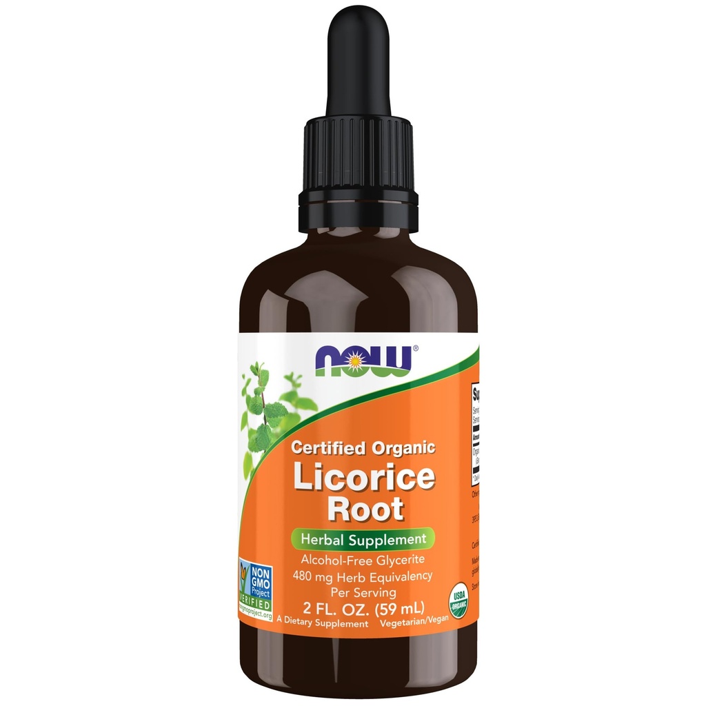 NYT Ruokalisät, Certified Organic Licorice Root 2 fl. oz