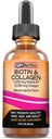 SBR Nutrition Biotin ja Collagen Liquid Daily ruokavalio täydentää, vitamiinit hiusten kasvua ja paksuuntuminen, ihon terveys ja kynsien vahvuus, 2 oz (60ml)