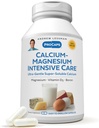 ANDREW LESSMAN Kalsium Magnesiumin intensiivinen hoito 1000 kapselia - Bone ja Luuton Health Essentials. Helppo niellä kapselit, Super Liukoinen hienojauhe. Hellästi jopa kaikkein herkimmät vatsat