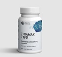 Tiamax B1-vitamiini (Tiamine TTFD), Alkuperäinen, Ei myrkyllisiä täyttöaineita, tukee energian aineenvaihduntaa, suuri annos, kolmannen osapuolen testattu, kaikki vaikuttavat ainesosat 100mg, 180