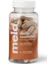 Mela Daily Essentials Multivitamiini Melanated Women - Korkea-Dose-vitamiini D3 ja B12, Probiootit, Lion's Mane, Ceylon Cinnamon - Vegan, Gluteeniton, 30 päivän toimitus (60 kapselia)