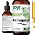 Ikuisesti koiranpentu Astragalus Root Drops koirille - Astragalus Membranaceus Extract koiran immuuni tuki - Herbal Lemmikkinesteen lisäravinteet immuniteetille ja iloisille lemmikkieläimille hoito - 4 oz