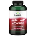 Swanson Garlic med Cayenne 200 kapslar