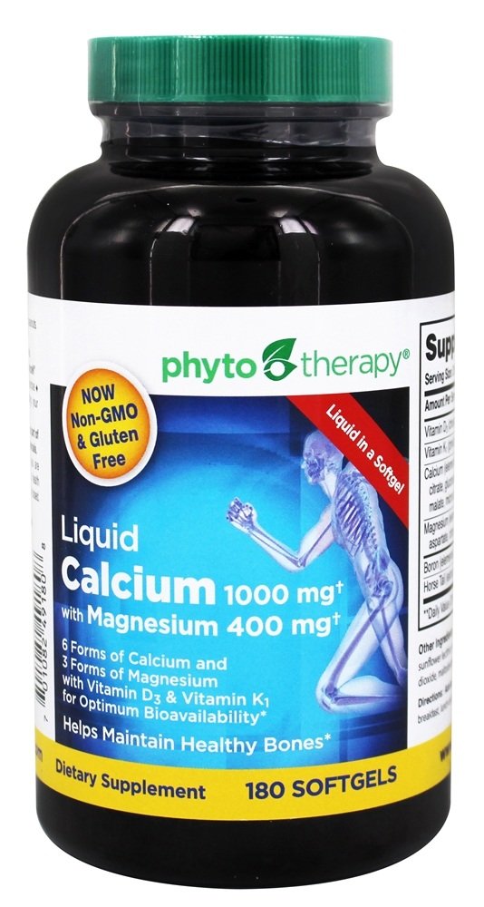 Fytoterapi Rx Calcium Liquid Softgel - 180 per Pack - 1 Varje.