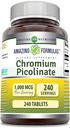 Amazing Formula Cromic Picolinate 1000 Mcg ... Tablets Supplement ...