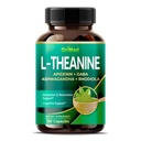 GriMed L-Theanine 11,900mg- X10 Power with Apigenin, GABA Ashwagandha, Rhodiola - Rentoutuminen & Restauration Focus and Memory - Made in USA (150 Count (Pakkaus 1))