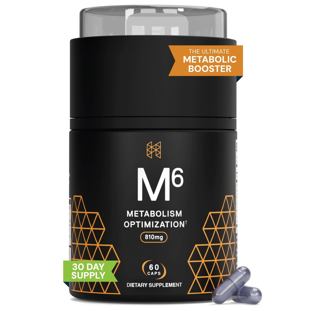 High Performance Nutrition Metabolia Booster, HPN M(6) rasvanpolttaja, luonnollinen laihtuminen täydentää, tuki Lean lihas, lisätä energiaa, vegaaninen Friendly, kliinisesti testattu, 60 kapselia