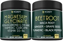 Bundle 6in1 Magnesiumglusinaatin täydennysosa & 6in1 juurikapseli