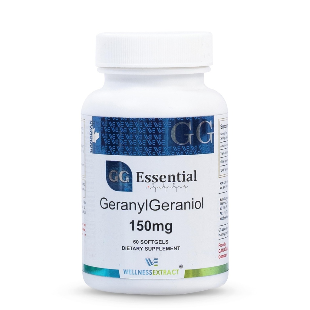 WELLNESS EXTRACT GG Essential Annatto Derived Dietary Supplement for Statin Users, 60 Softgels Kapselit pakkaus 150mg