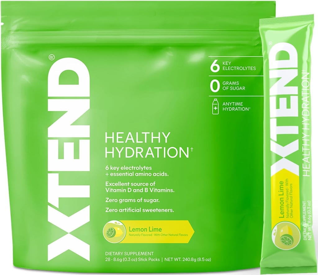 Xtend XTEND Healthy Hydration ... Superior Hydration Powder Packets... Electrolyte Drink Mix...