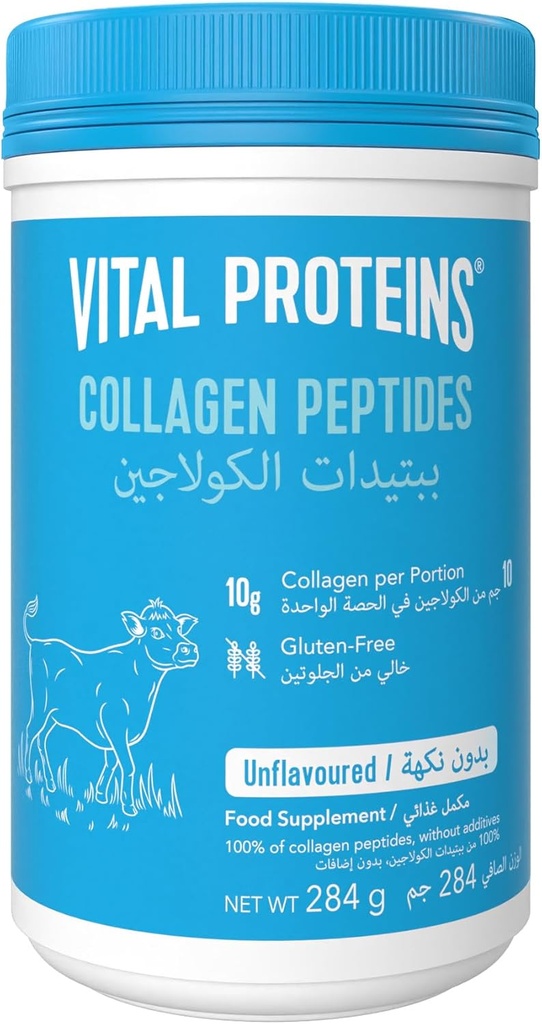 Vital Proteiinit, makua sisältämättömät kollageenipepidit, 10 Oz(284gm)
