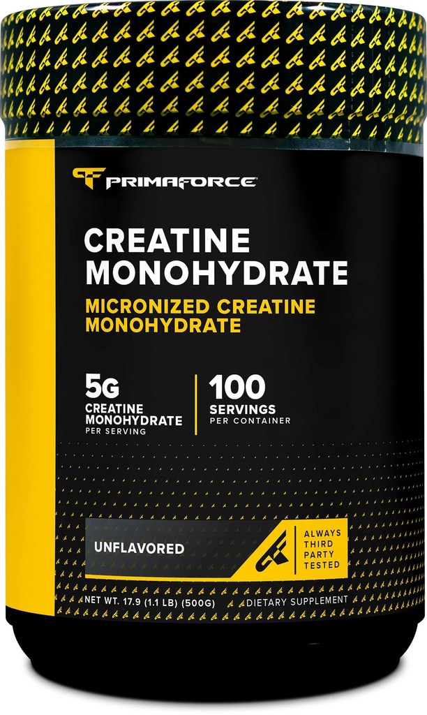 Primaforce Micronized Creatine Monohydraatti Powder 500 Gram (1, 1 punta)