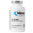 Klean Athlete Klean Calcium Citrate - för Bone Health & Density - Bone Support för Sports * - Gluten Free, Vegan & Non-GMO - 120 kapslar